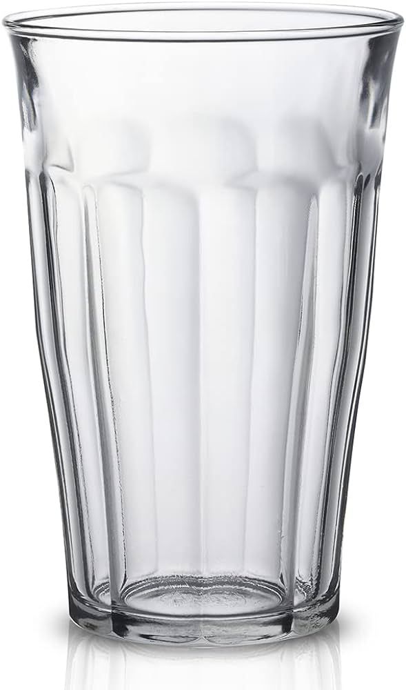 Duralex Made In France Picardie Tumbler Set of 6,17.62 oz | Amazon (US)