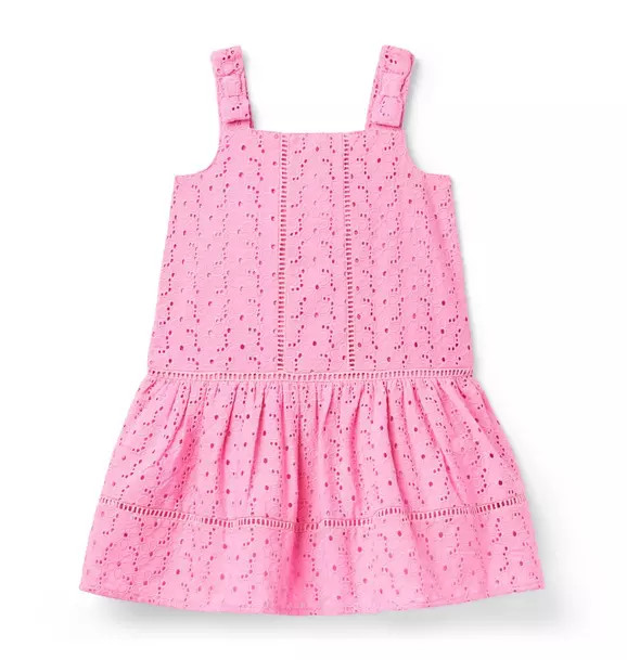 Eyelet Dropwaist Dress | Janie and Jack