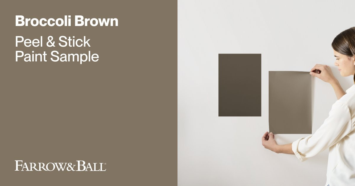 Broccoli Brown  Paint Sample | Samplize