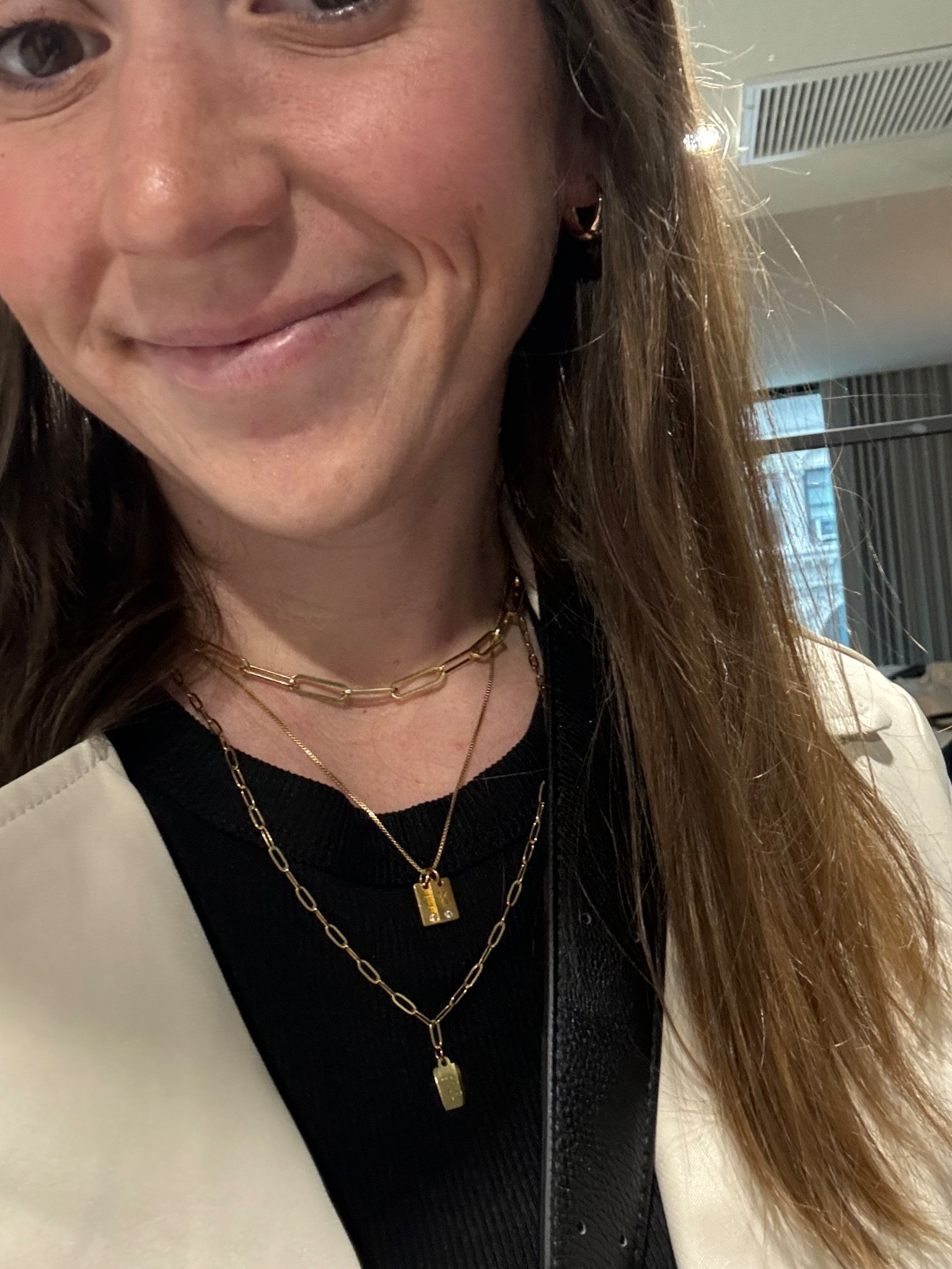 Go to gold necklace stack!