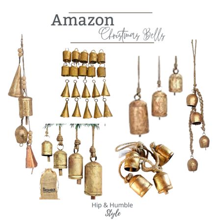 Amazon Christmas bells, Christmas decor, Christmas accents #christmasbells 

#LTKhome #LTKHoliday #LTKSeasonal