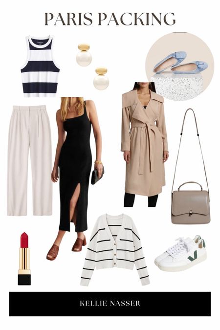 Paris trip packing bc for Paris what to wear to Paris this summer what to pack for Paris neutral capsule wardrobe rich girl aesthetic French girl style 

#LTKover40 #LTKworkwear #LTKtravel