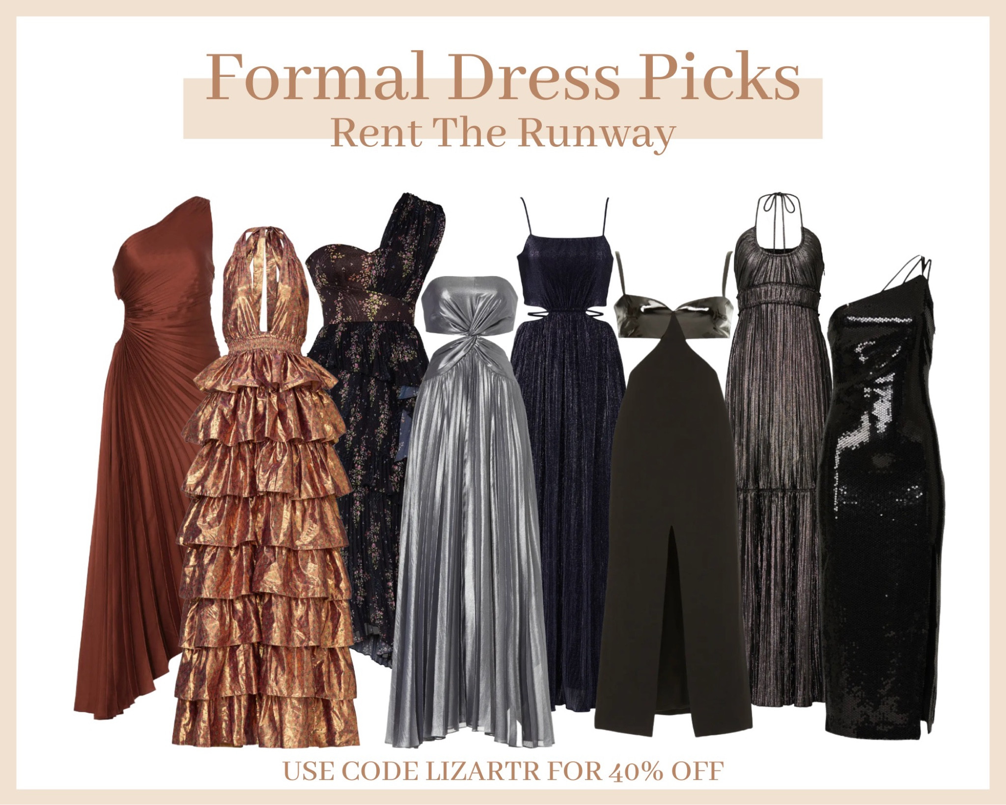 Rent the runway picks! Use code LIZARTR for 40% off! 

#LTKstyletip #LTKSeasonal #LTKFind