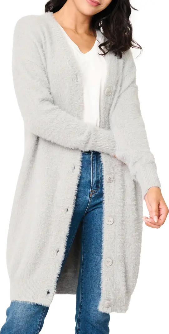 GIBSONLOOK Eyelash Cozy Cardigan | Nordstrom | Nordstrom