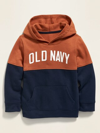 Logo-Graphic Pullover Hoodie for Toddler Boys | Old Navy (US)