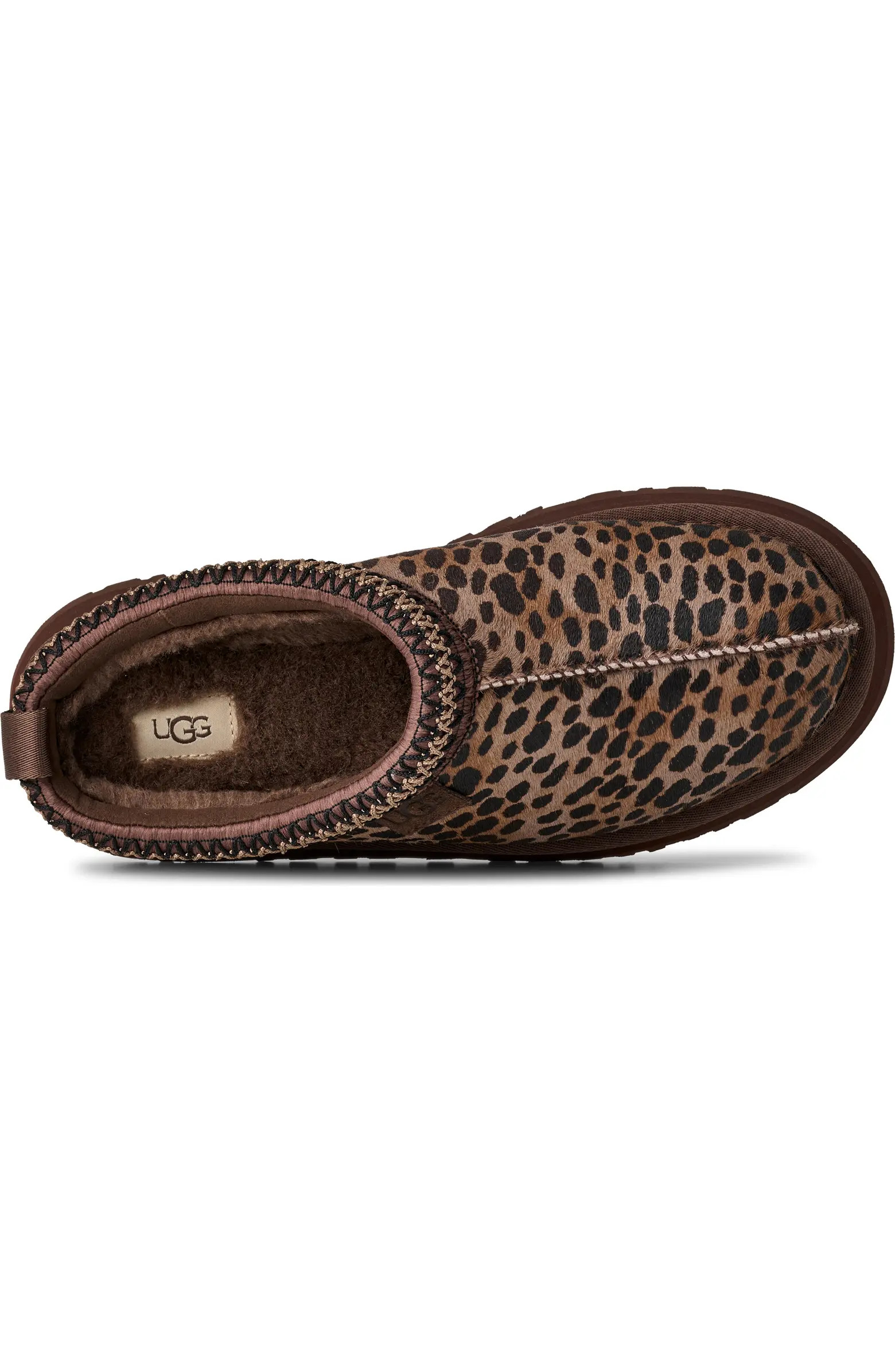 UGG® Tazz Caspian Genuine Calf Hair Platform Slipper (Women) | Nordstrom | Nordstrom