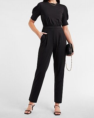 Puff Sleeve Jumpsuit | Express