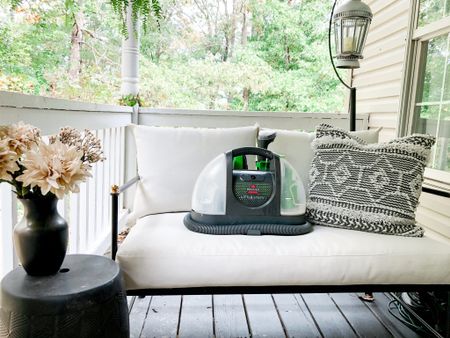 Steam cleaner on sale. This did such a great job on our outdoor furniture! Love this little steam cleaner. I’ll never be without one again! Under $80 now. 

#LTKunder100 #LTKsalealert #LTKhome