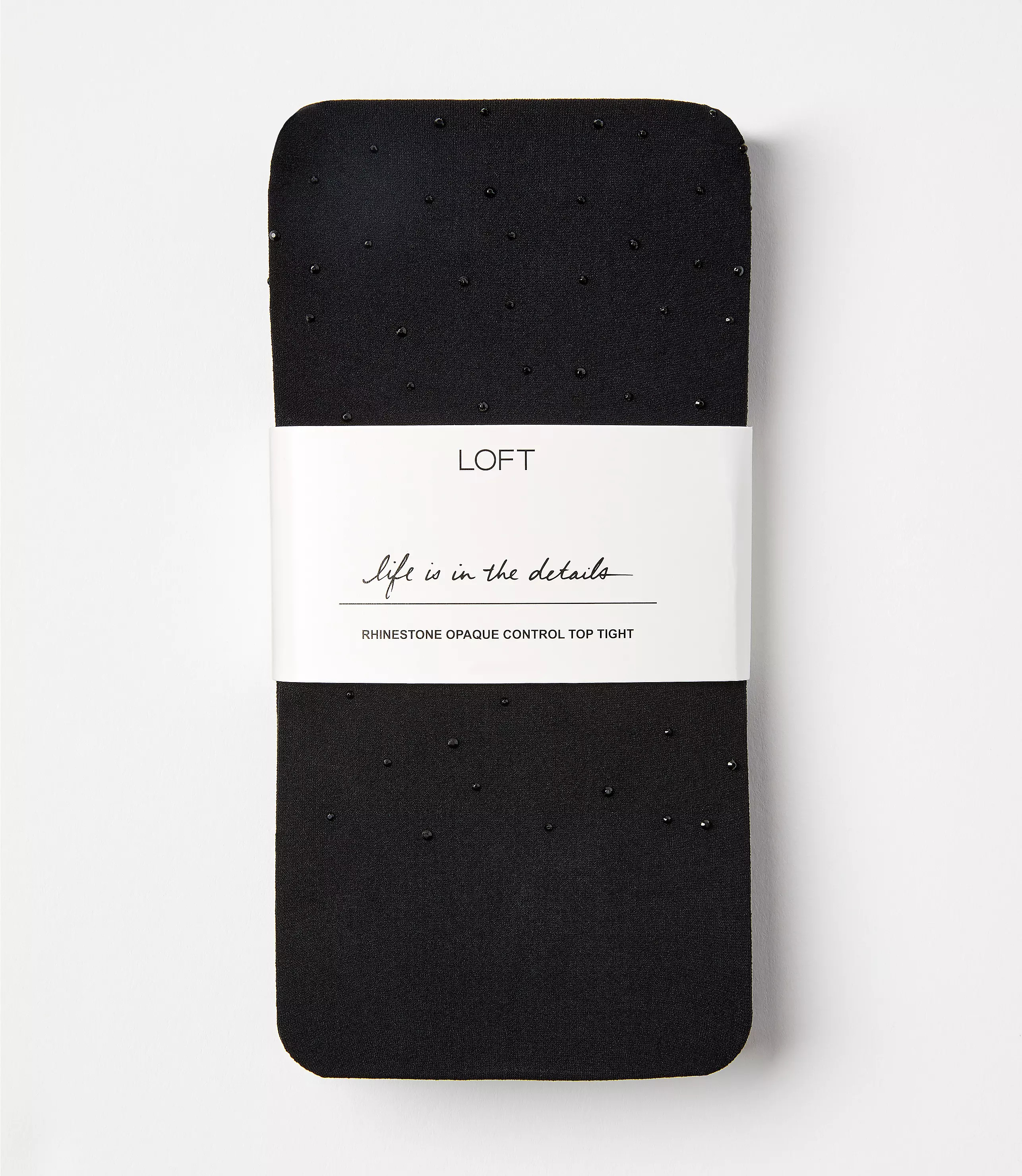 Sparkle Opaque Control Top Tights | LOFT