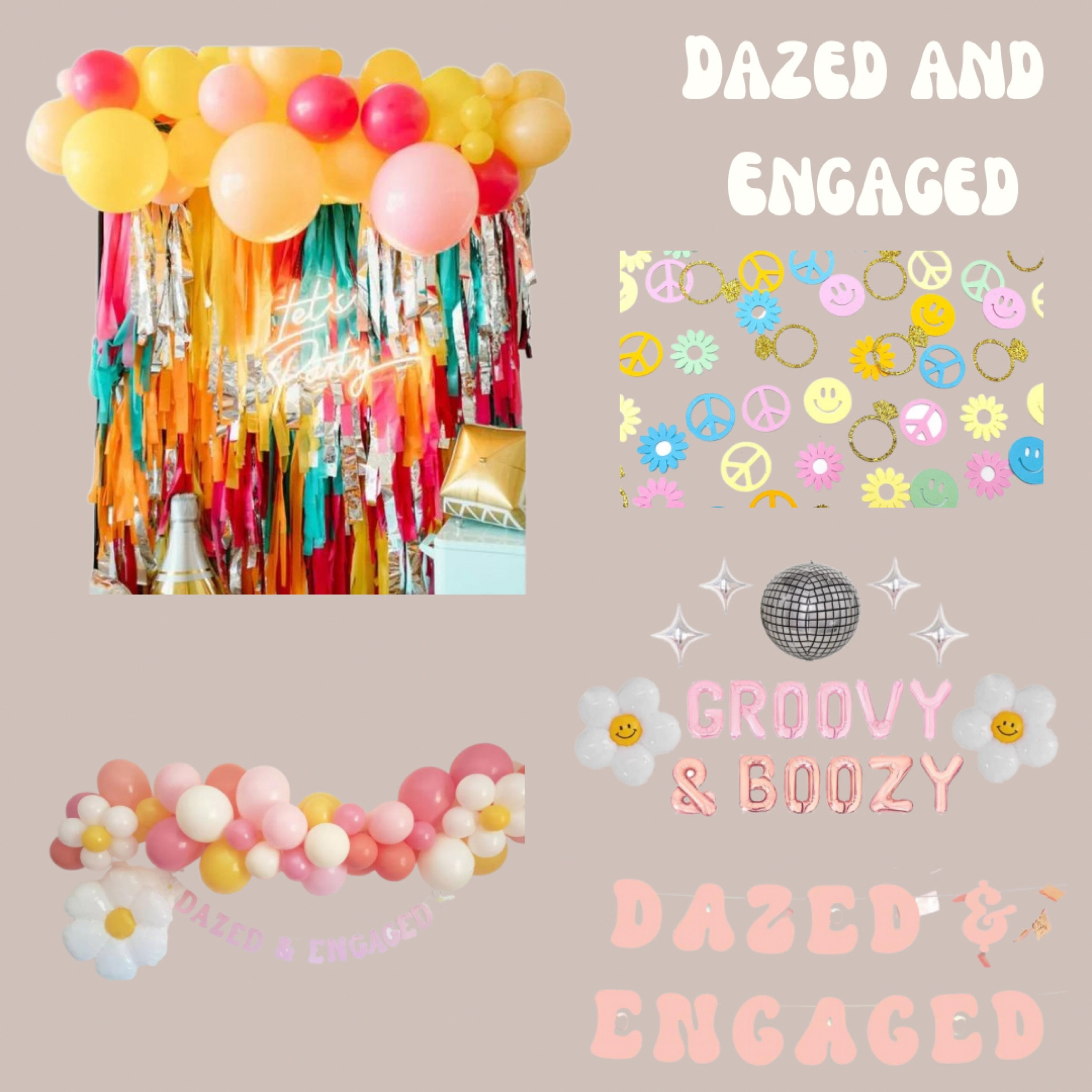 Dazed and Engaged Bachelorette Party🌼


Bachelorette party decor, bachelorette party theme, bachelorette party ideas, bach, bach outfits, bachelorette outfits,

#LTKwedding #LTKunder50 #LTKFind