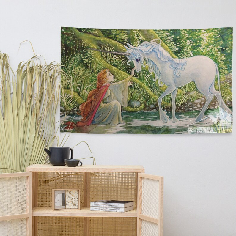 Legend of the Last Unicorn Flag - Etsy | Etsy (US)
