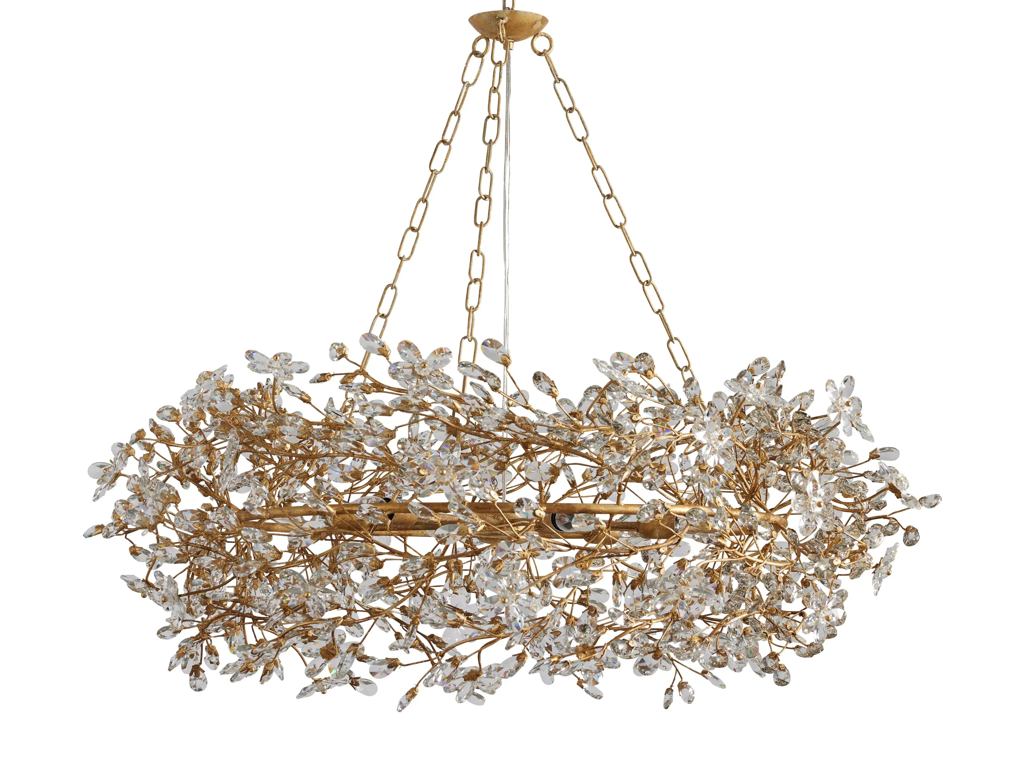 Fiore 6 Light Crown Chandelier | Arhaus