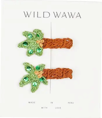 Wild Wawa Crochet Clip Set | Nordstrom | Nordstrom