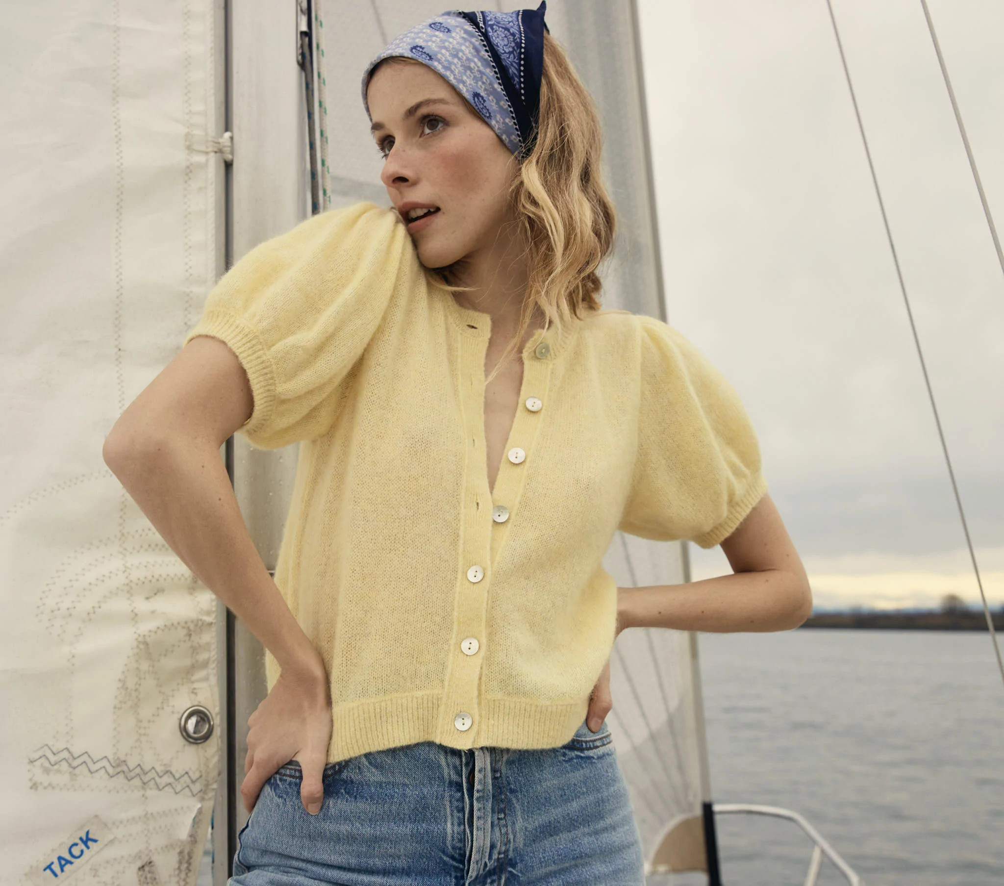 Anisa Cardigan - Dandelion | DÔEN | DOEN