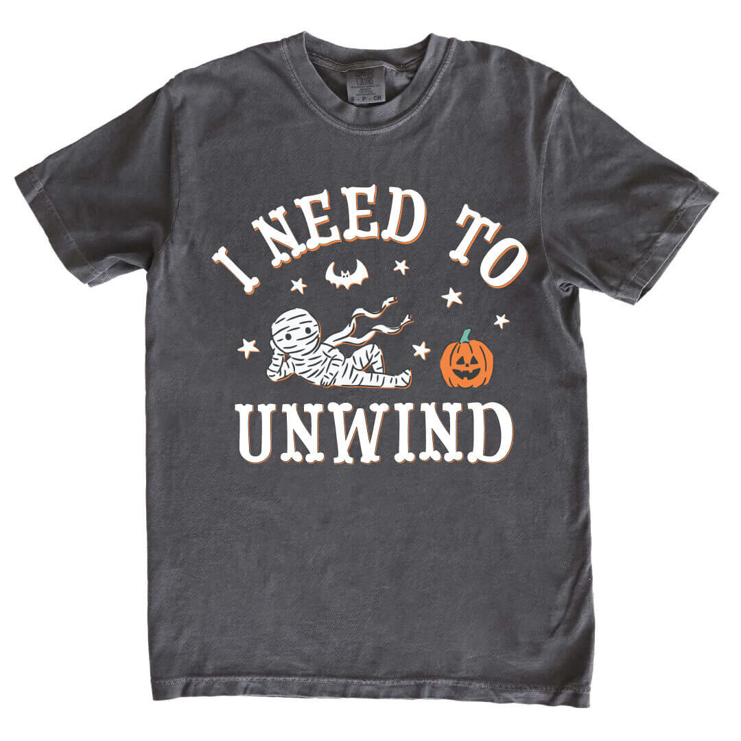 I Need To Unwind Graphic Tee | Pepper | Caden Lane