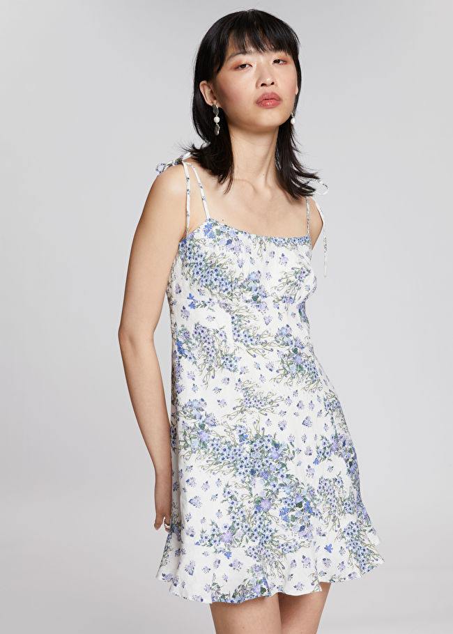 Printed Strappy Mini Dress | & Other Stories (EU + UK)