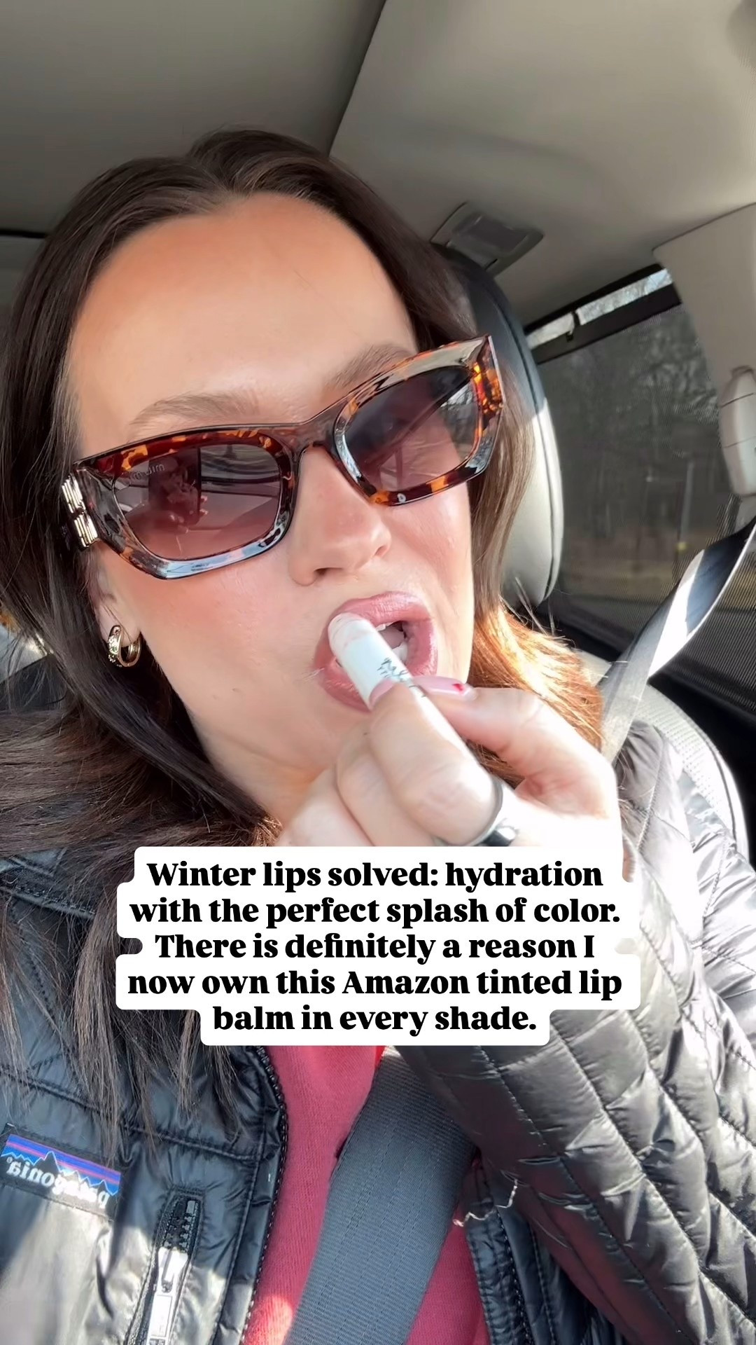 Okay but why is this little Amazon lip balm outperforming half my makeup bag? It’s the shade velvet nude #lipcombo #everydaymakeup #amazonbeauty 

#LTKBeauty #LTKSaleAlert #LTKmomlife