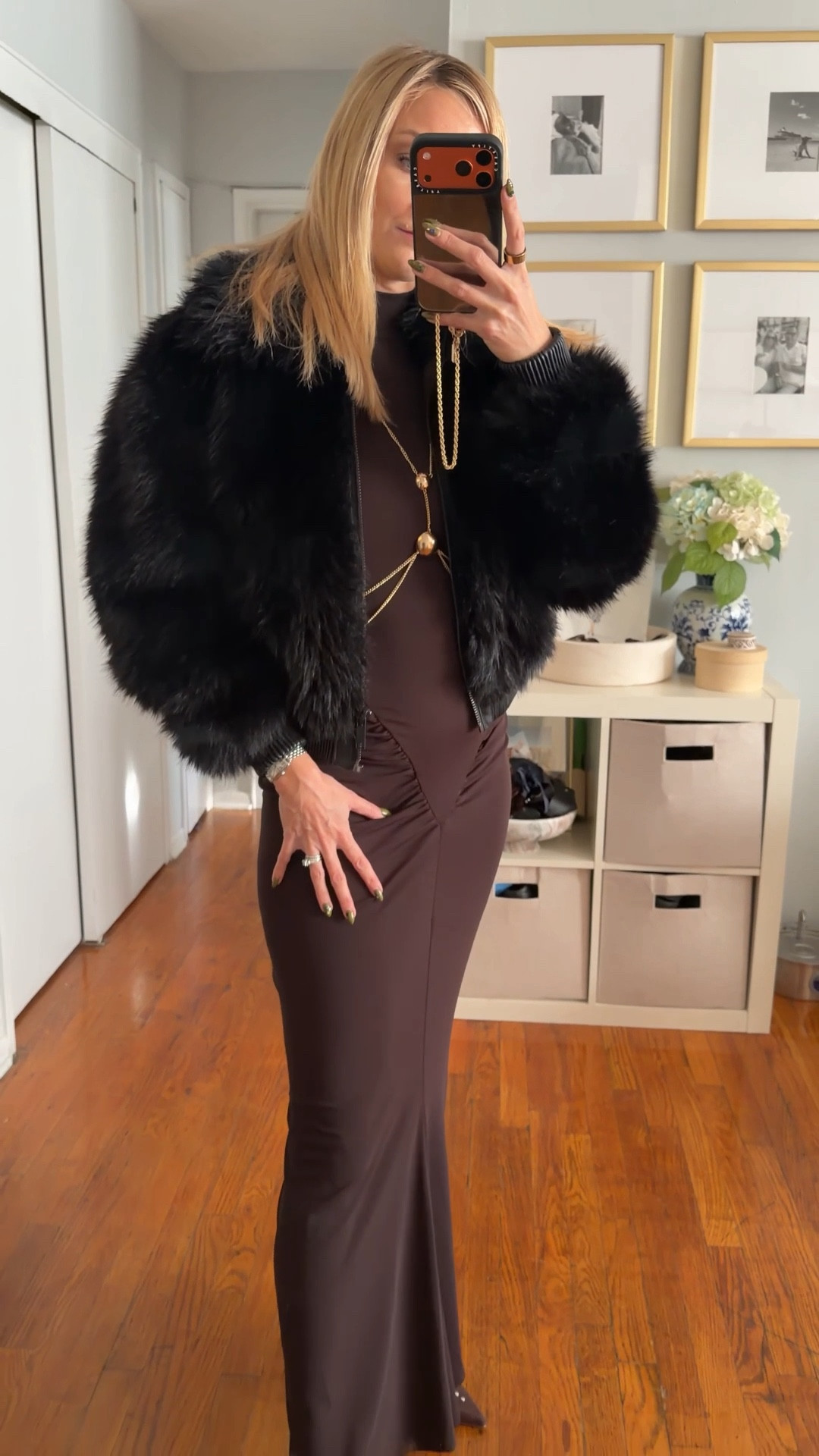 MY DRESS IS BACK IN STOCK!

Brunch ootd - brown dres from Zara, faux fur jacked, brown kitten heels and I’m ready. This dress is such a good piece!

Evening dress, holiday evening outfit, wedding guest dress, fall outfits, fall fashion, maxi dress, maxi brown dress, Thanksgiving outfit idea, 

#LTKCyberWeek #LTKWedding #LTKHoliday