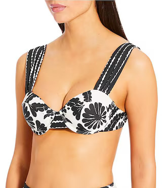 Antonio Melani Talavera Underwire Bralette Swim Top & High Waisted Swim Bottom | Dillard's | Dillard's