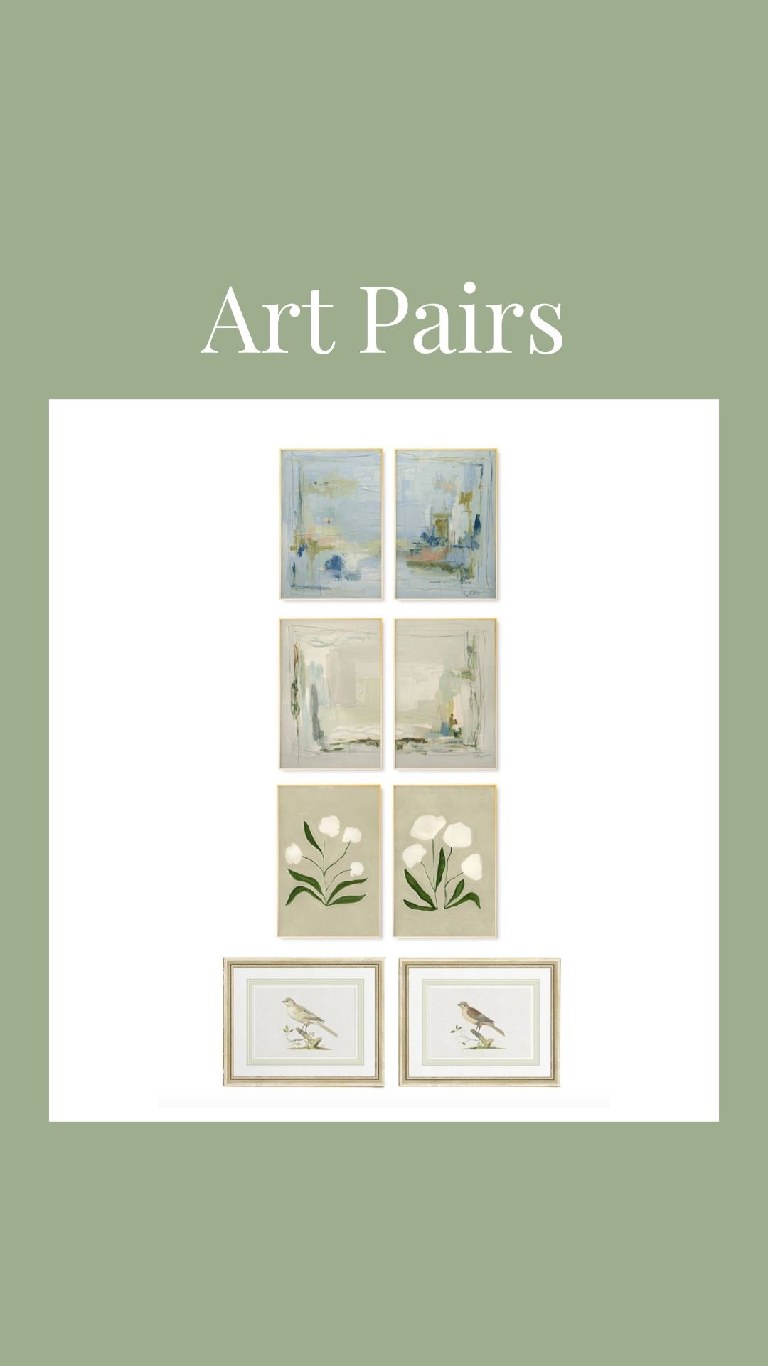 Pairs of art work! 

Home decor, living room, bedroomm

#LTKStyleTip #LTKHome