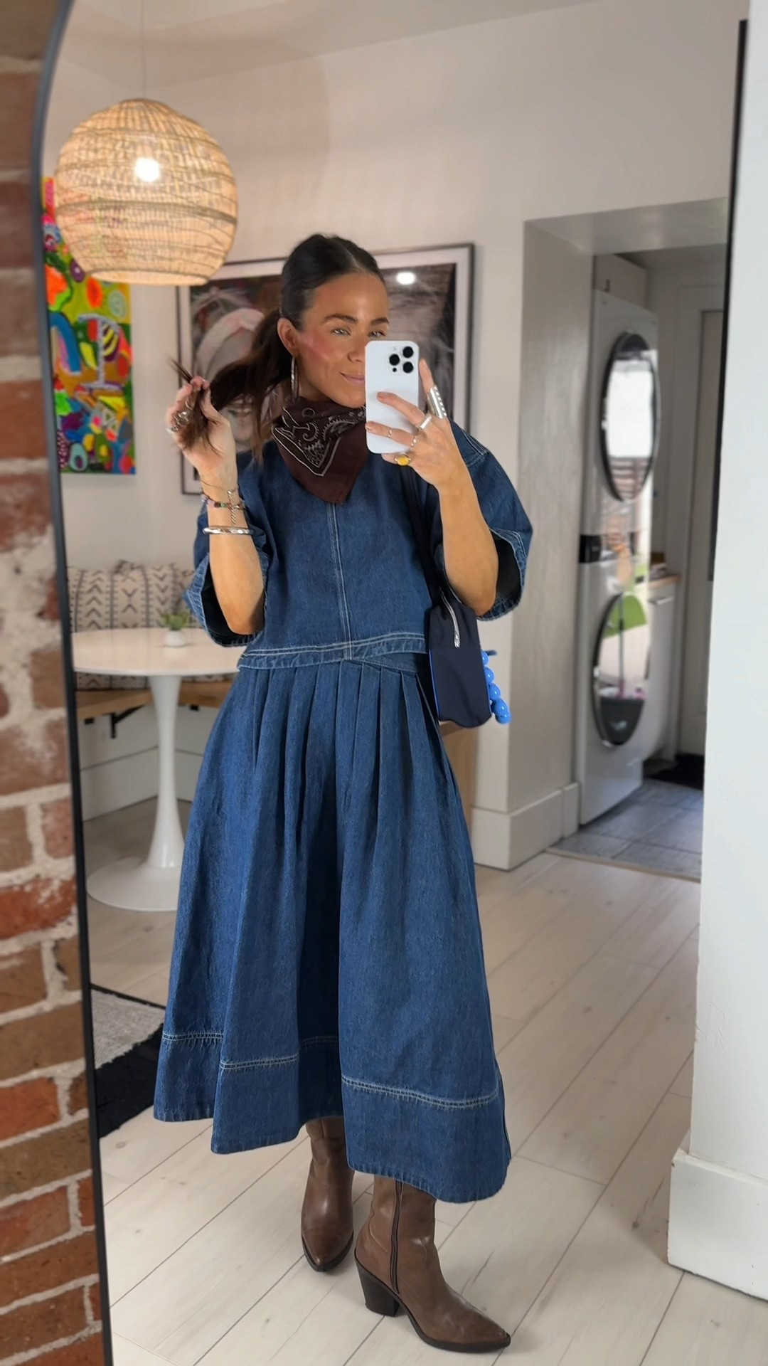 This is an all seasons set for me. It all comes down to the shoe!! So so good.

5’3, XS

#LTKootd #LTKPetite #LTKSeasonal