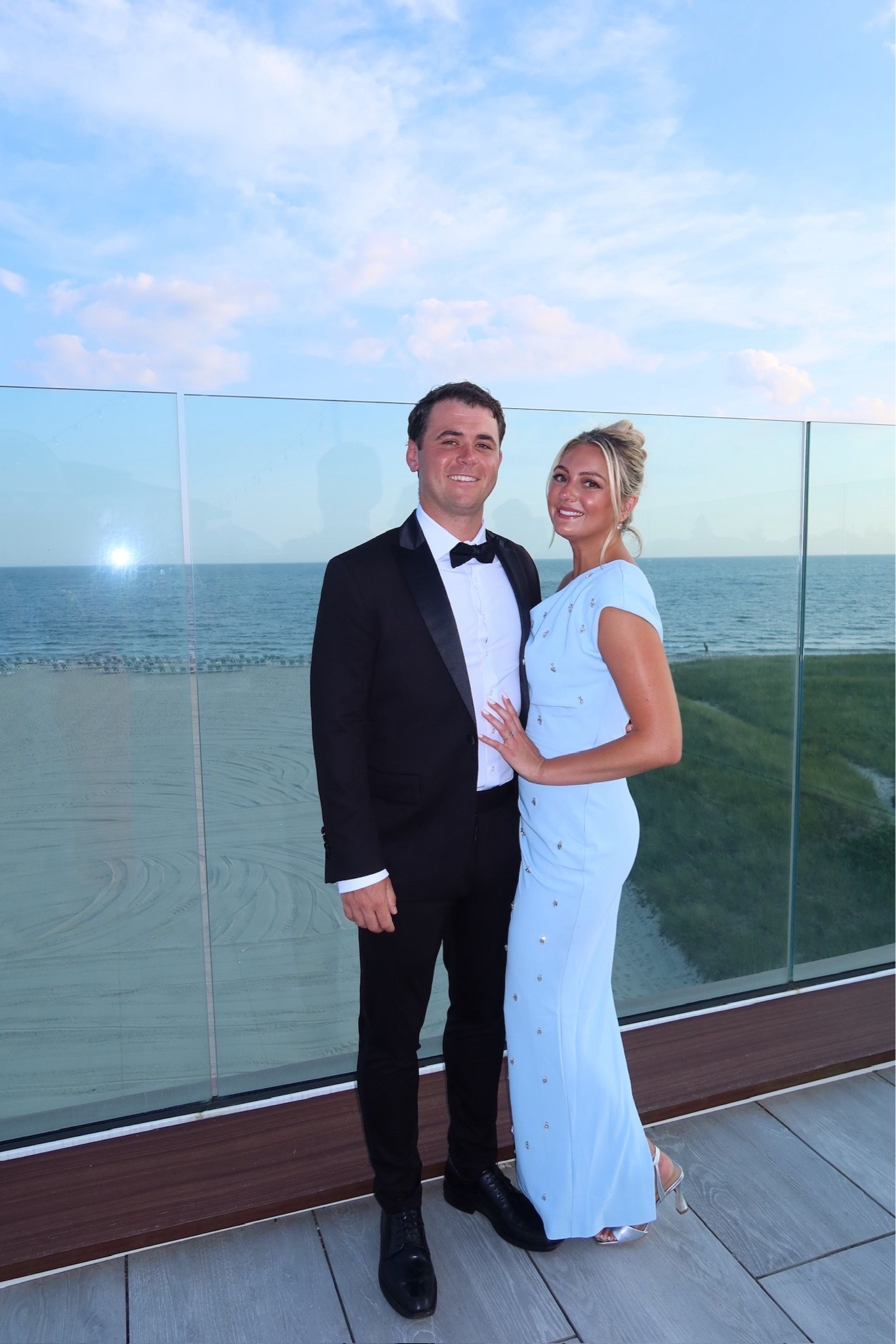 Coastal Black Tie Wedding Guest Attire for the win!!! ASOS is a go-to for wedding guest dresses for me. There’s always so many options to choose from no matter the dress code. My shoes were incredibly comfortable and did not disappoint! Men’s tuxedo linked as well.

#LTKootd #LTKWedding #LTKMens