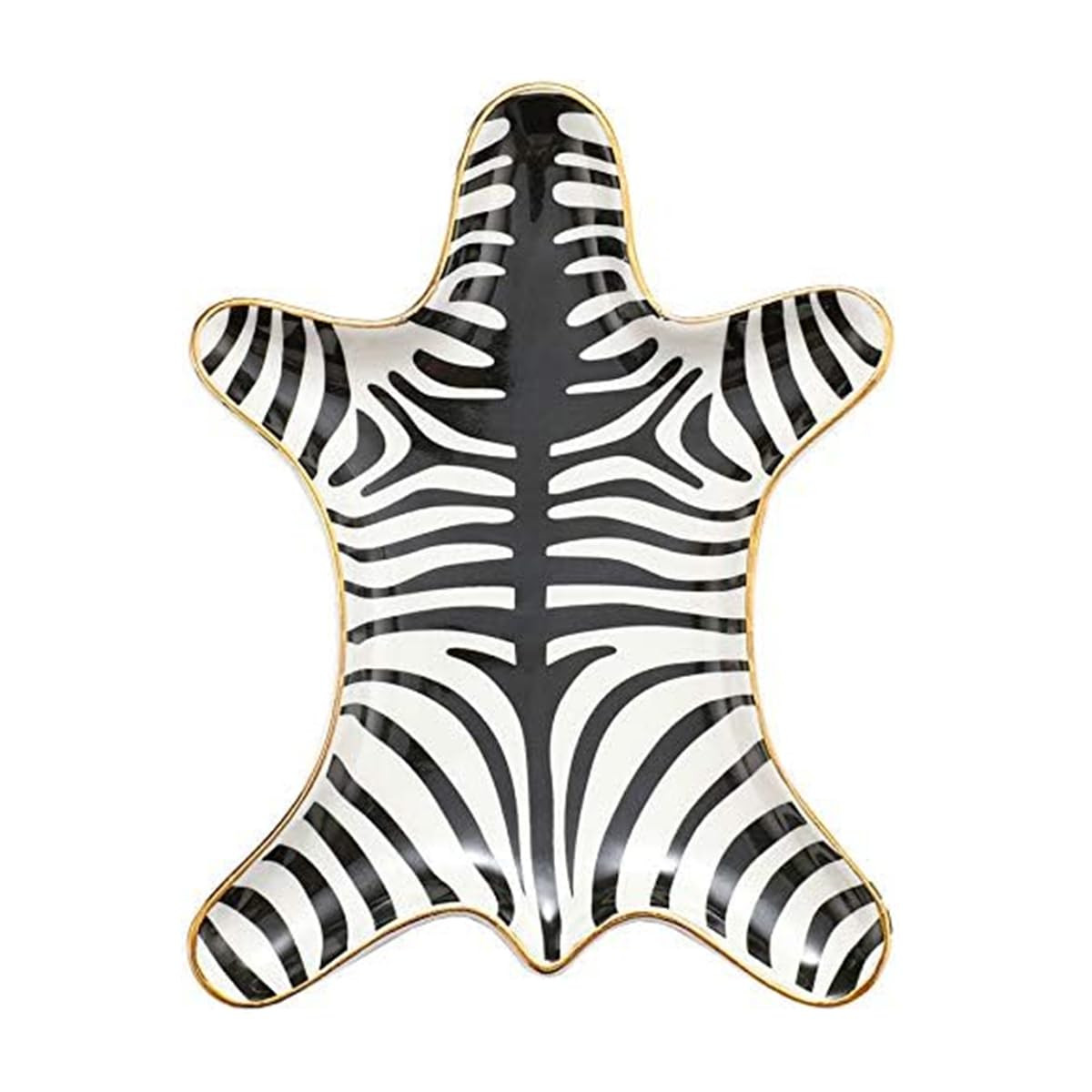 Zebra Decorative Jewelry Dish Tray, Engagement Wedding Birthday Valentines's Day Gifts for Women,... | Amazon (US)