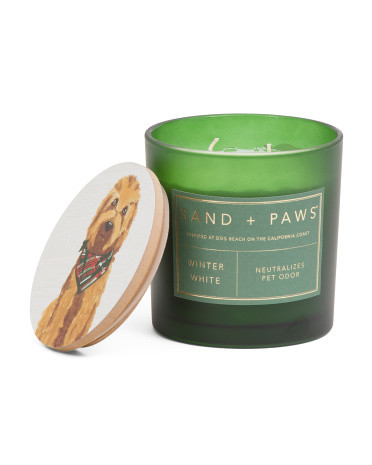 21oz Winter White Candle | TJ Maxx