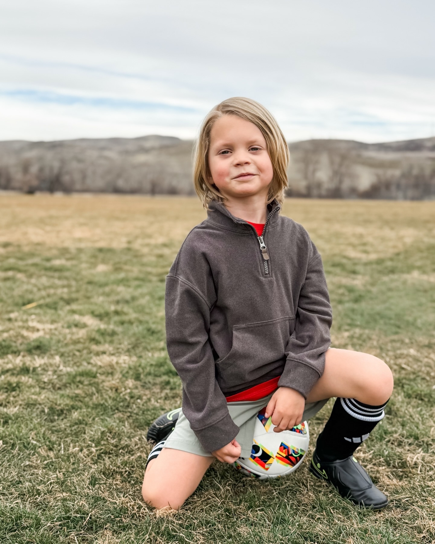 His first pair of soccer cleats and I was not prepared for how emotional it would make me.😆

They’re just kids soccer shoes… but, for me, that means new friendships, confidence building, teamwork, and those little “Mom, did you see that?” moments.

I’m learning that motherhood is made up of these tiny milestones that don’t seem big — until they are.

First cleats. First sport. First team.

What was the first sport your baby tried? ⚽️

I linked Arbor’s cleats and a few other soccer favorites on my LTK if you’re in this season too.