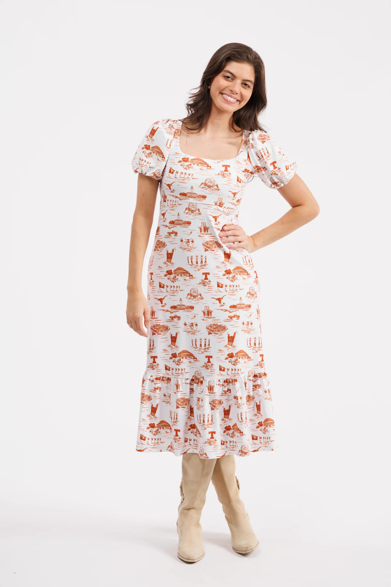 The Lucy Dress - Texas Toile | Smith and Quinn