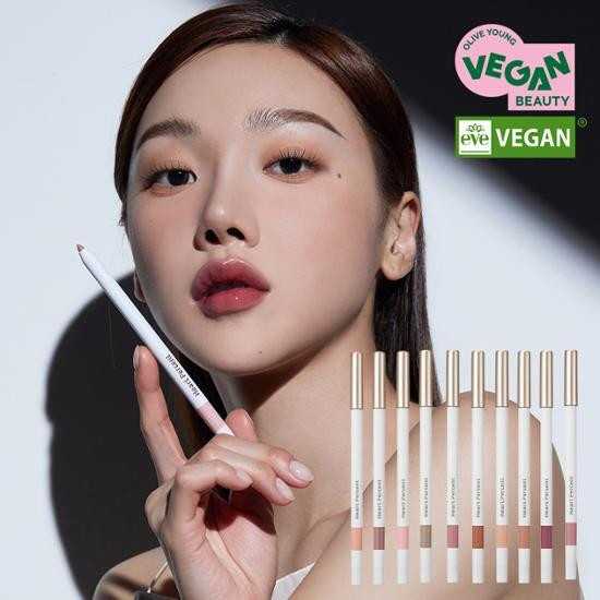 Heart Percent Dote On Mood Lip Pencil Slim 0.4g | OLIVE YOUNG Global | Olive Young Global