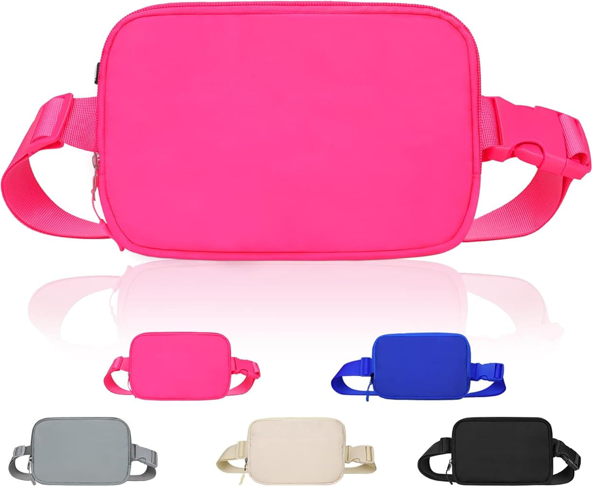 LLYWCM Fanny Packs for Women Men - Belt Bag - Fanny Pack Crossbody Bags for Women – Running Fan... | Amazon (US)