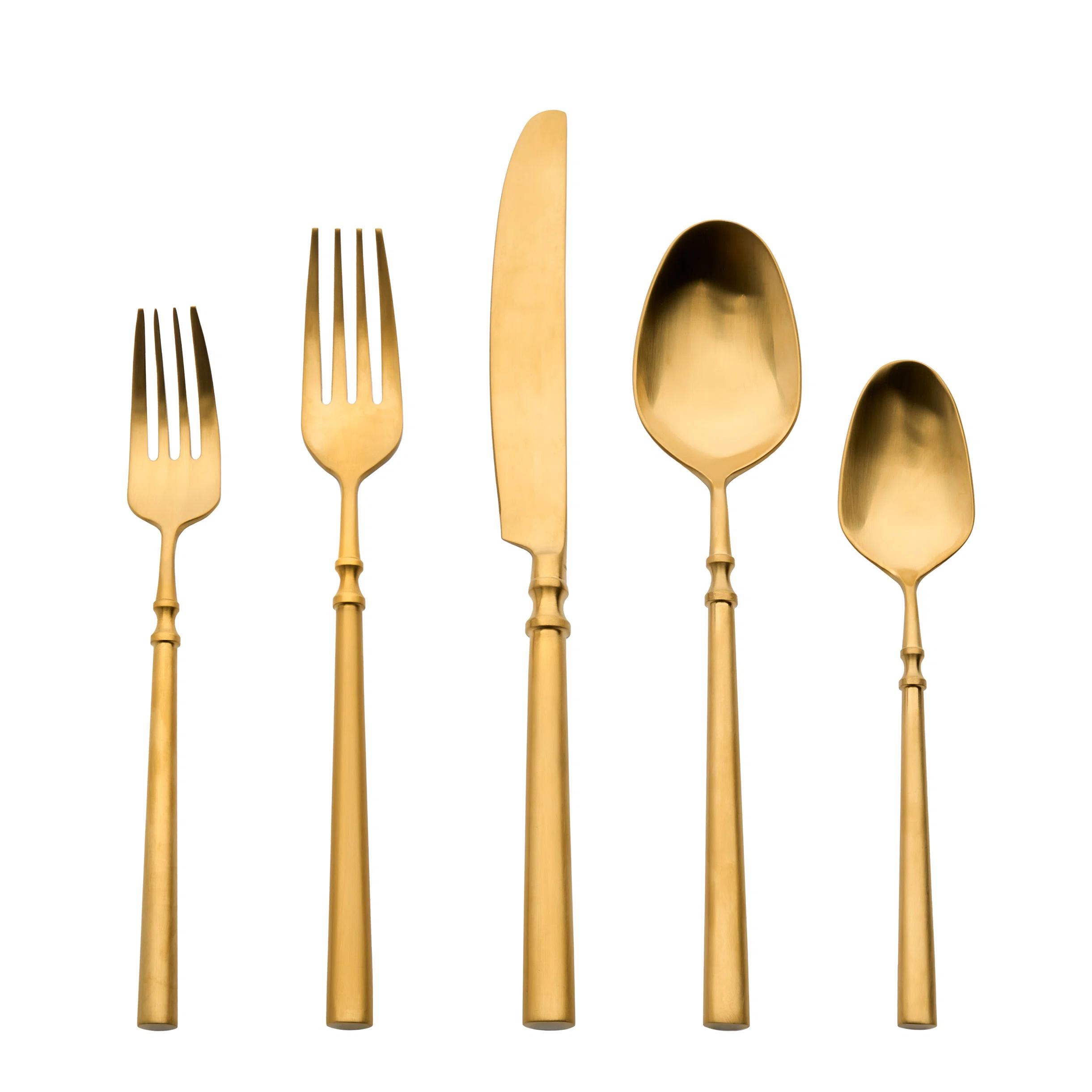 Regal Copper Handle 18/10 Stainless Steel 20 Piece Flatware Set, Service For 4 | Wayfair North America