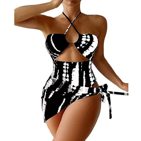 Bathing Suites Womens Women Bathing Suit Women Bikini Set Swimming Two Piece Swimsuits Swimwear Beach Suit | Walmart (US)