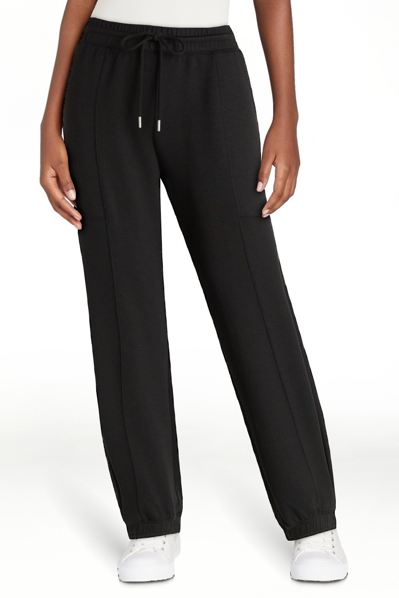 Scoop Women's and Women's Plus New Scubaknit Barrel Pants, Sizes XS-4X | Walmart (US)