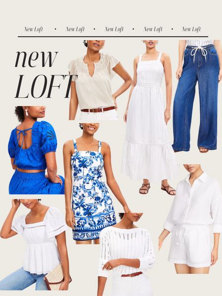Loft sale! 50% off tops! 40% off all other full price styles! Summer tops, summer dresses.

#LTKFindsUnder100 #LTKFindsUnder50 #LTKSaleAlert