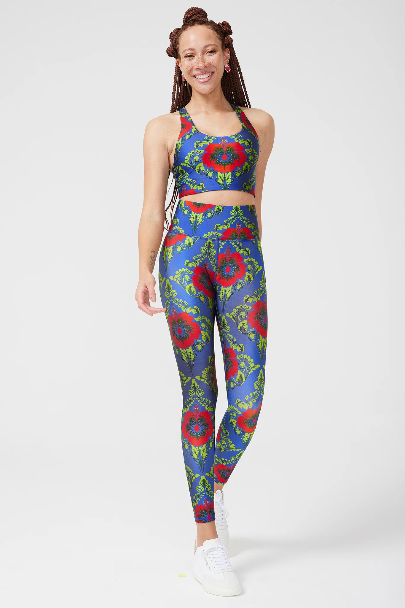 Jewel Damask Hi-Shine Leggings | Terez