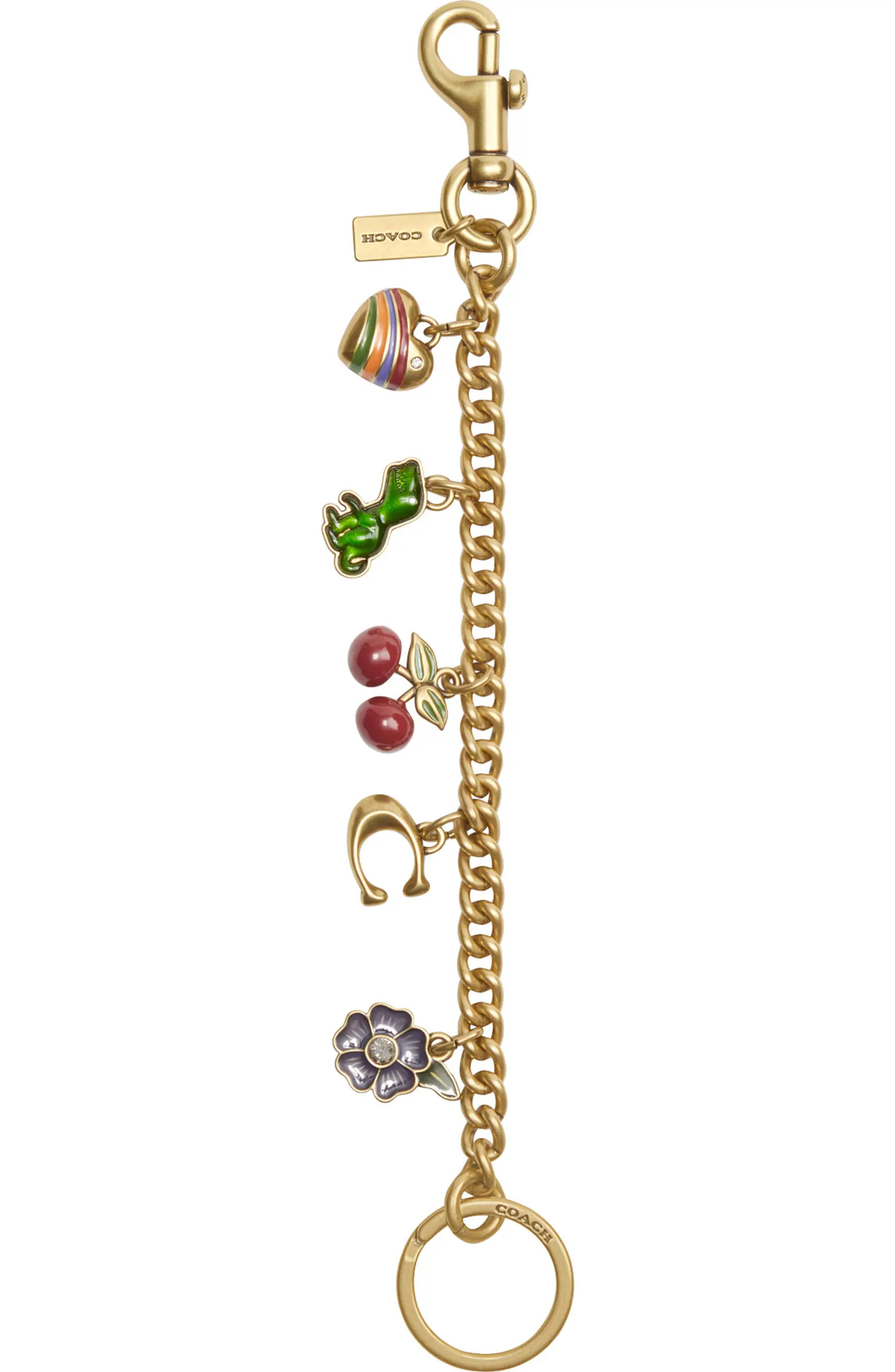 COACH Motif Chain Bag Charm | Nordstrom | Nordstrom