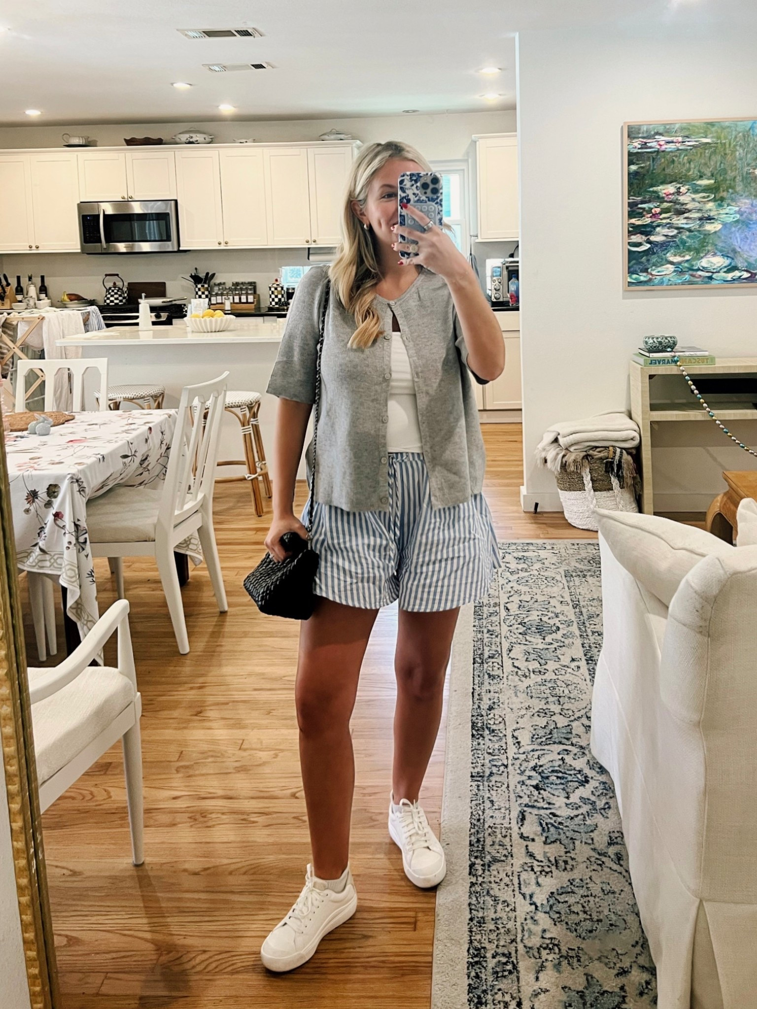 Comfy but cute! Wearing an XS in shorts, S in tank and sweater! 

#LTKStyleTip #LTKSeasonal #LTKFindsUnder50