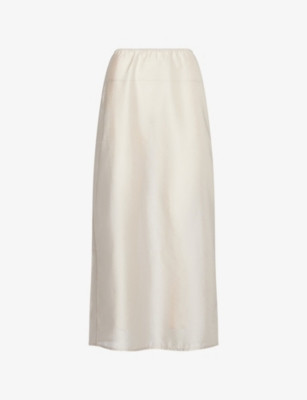 Basha Straight-Cut Woven Maxi Skirt | Selfridges