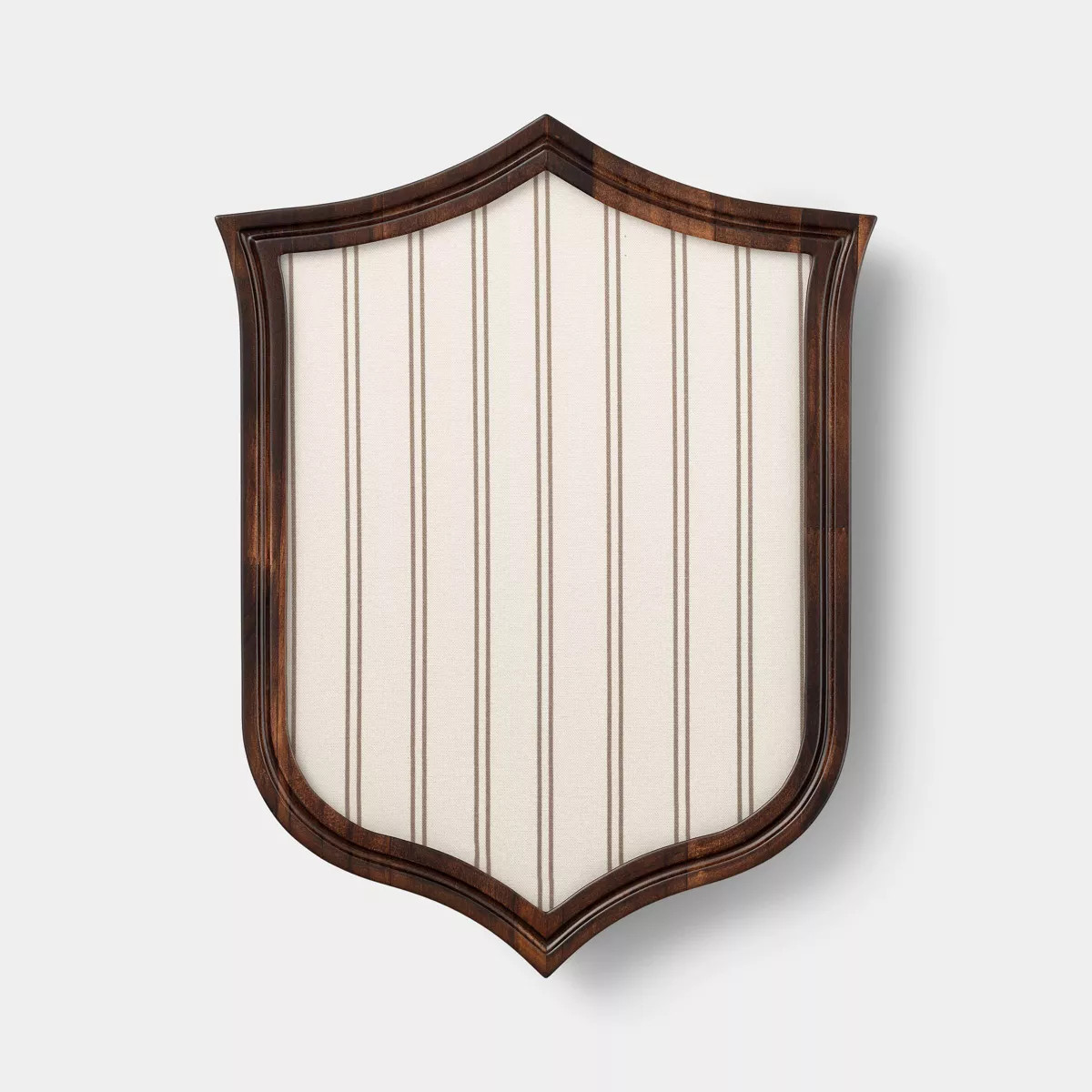 13"x17" Crest Striped Pinboard Wood Wall Art - Room Essentials™ | Target
