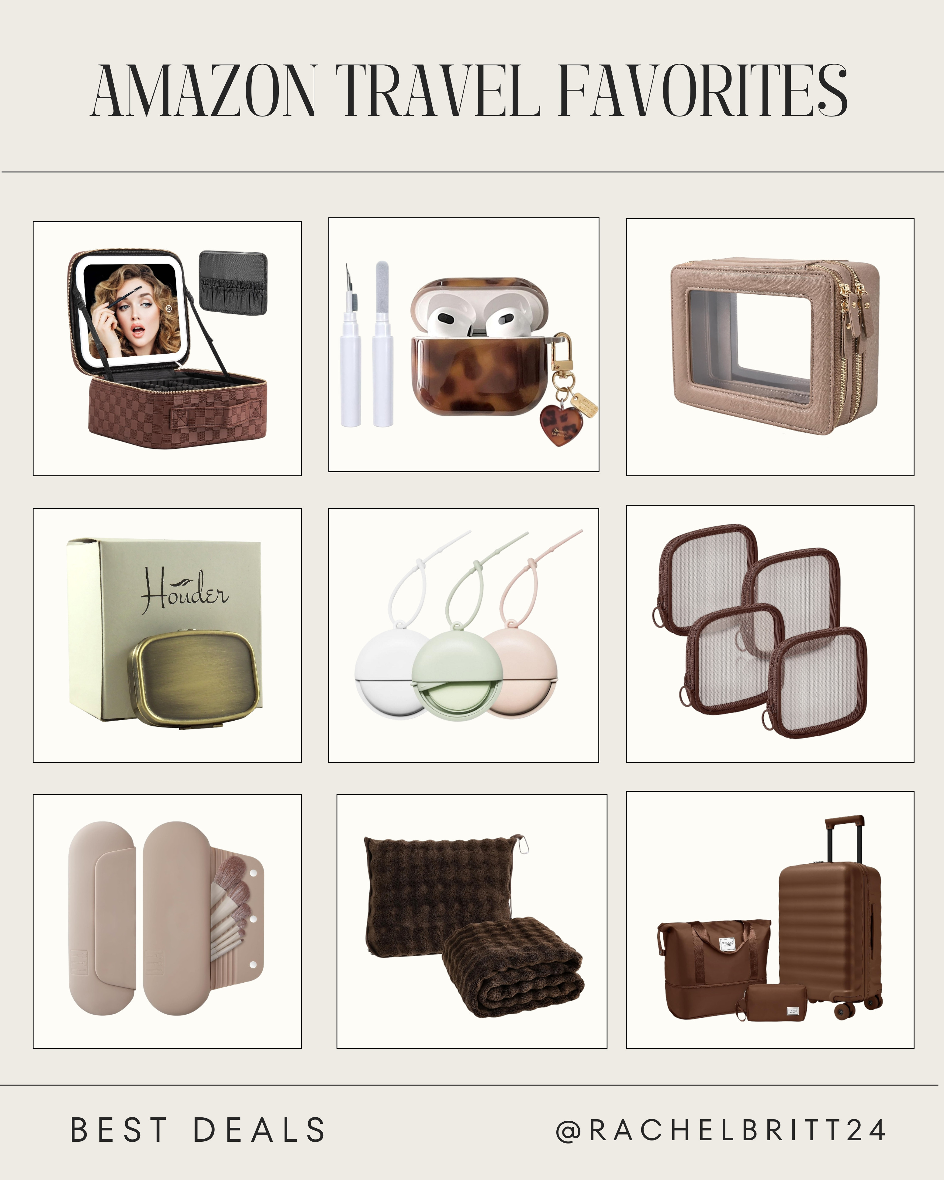 Streamline your next trip with these top-rated Amazon travel favorites. Designed to make packing and transit entirely effortless, these essentials are a game-changer for any itinerary. Click the link in bio to shop these travel must-haves! #TravelEssentials #AmazonTravel #TravelFinds 

 #LTKdayinmylife #LTKU #LTKSaleAlert