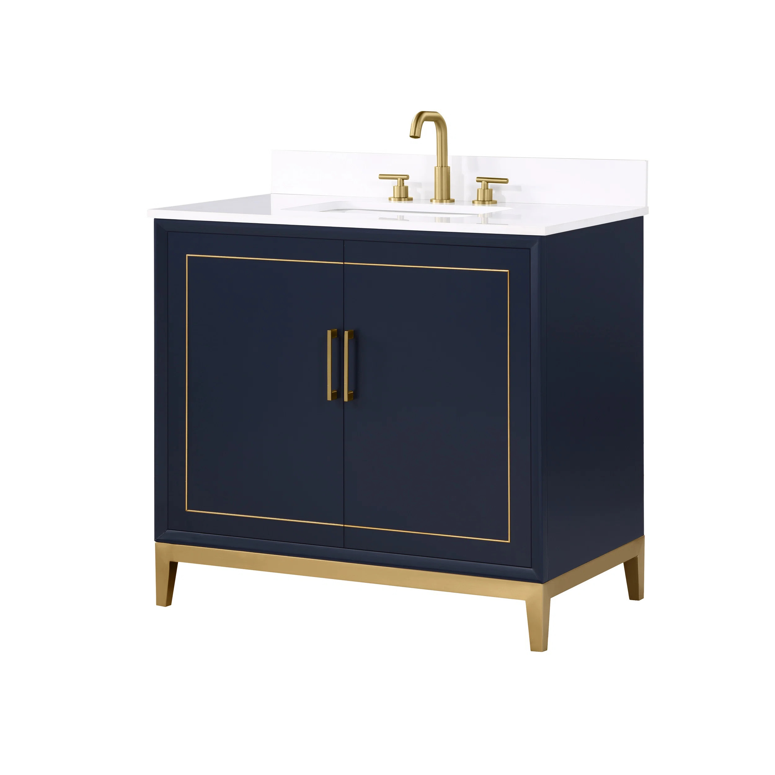 BEMMA Gracie 36" Single Bathroom Vanity Set & Reviews | Perigold | Perigold