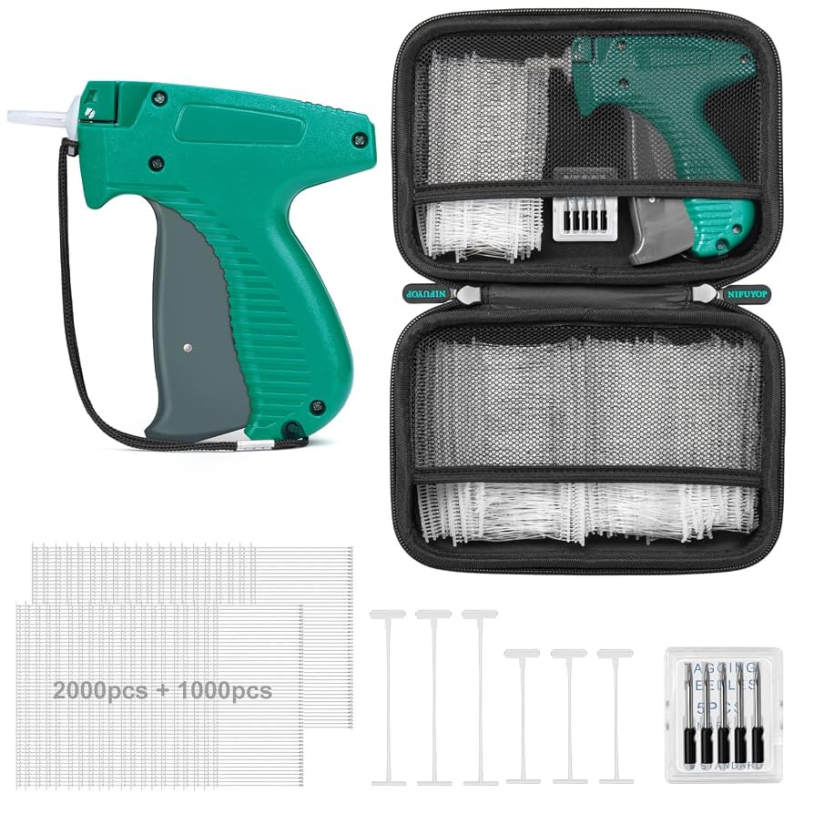 Tagging Gun for Clothing, Price Tag Gun for Clothes Labeler, Standard Price Cloth Tag Gun Attache... | Amazon (CA)