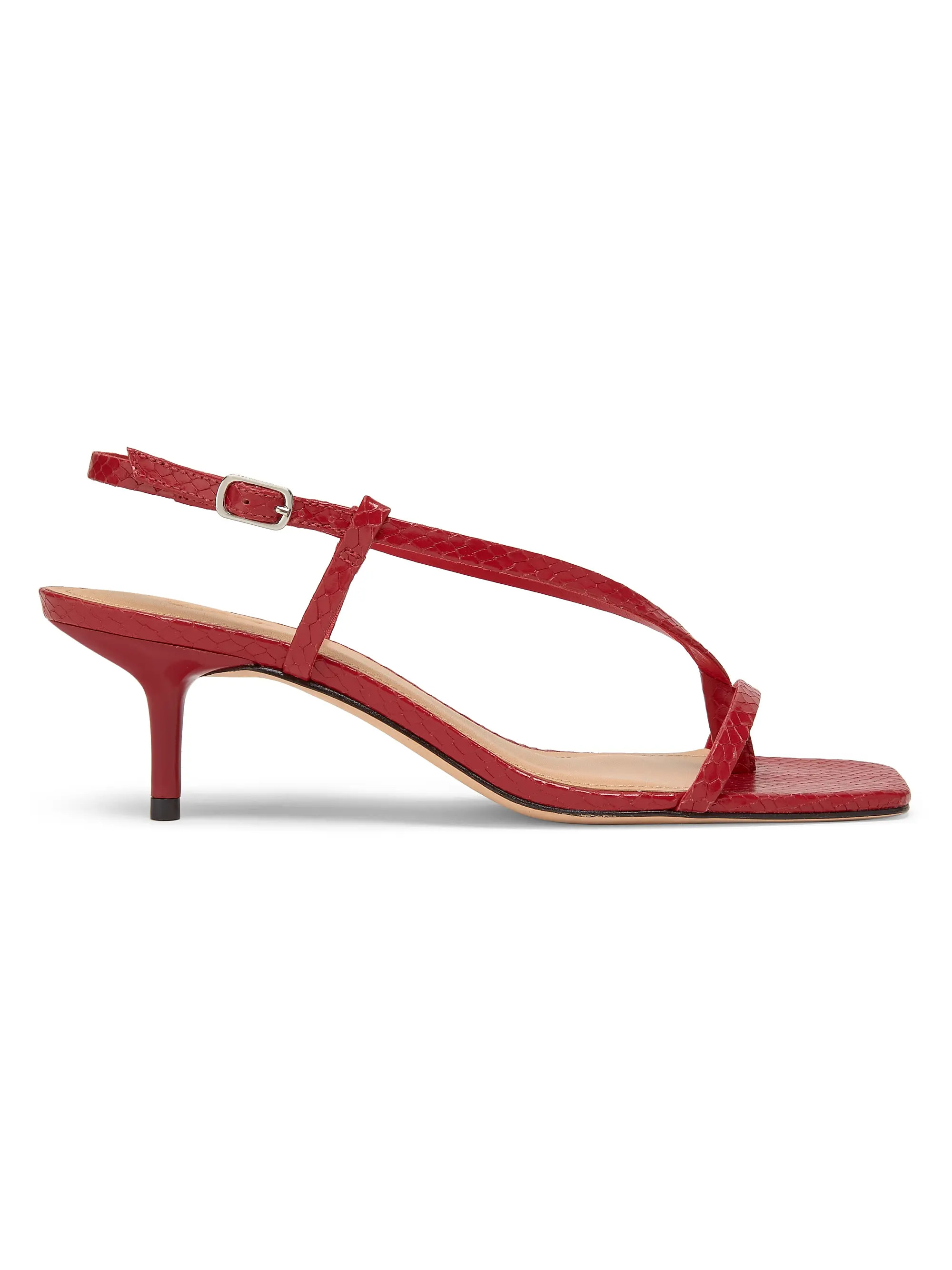 Barely There 50MM Leather Sandals | Saks Fifth Avenue