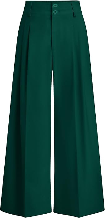 PRETTYGARDEN Women's High Waisted Wide Leg Dress Pants | Amazon (US)