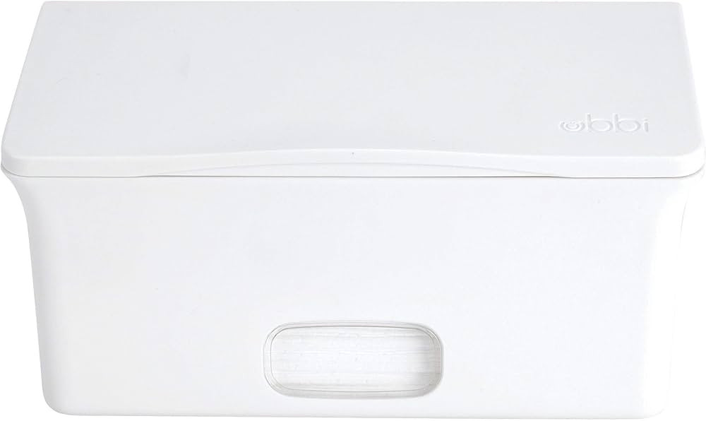 Ubbi Baby Wipes Dispenser | Baby Wipes Case | Baby Wipes Holder with Weighted Plate, Keeps Wipes ... | Amazon (US)