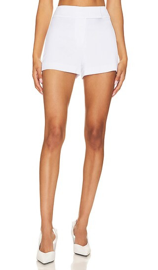 Mara Crossover Clean Short in White | Revolve Clothing (Global)