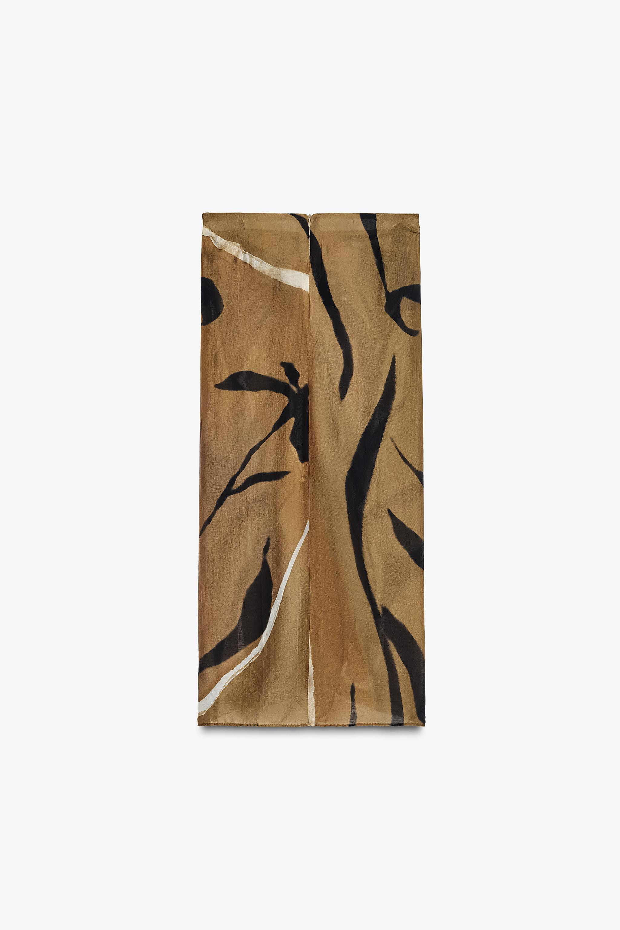 KNOTTED PRINT SARONG | Zara US