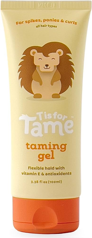 T is for Tame - Kids Hair Styling Gel, All-Natural Alcohol-Free Hair Gel for Kids & Toddlers, 202... | Amazon (US)